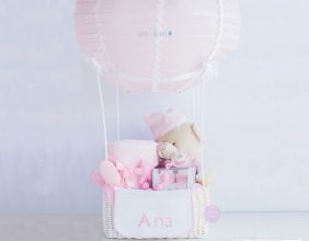 Globo bebe rosa regalo almeria